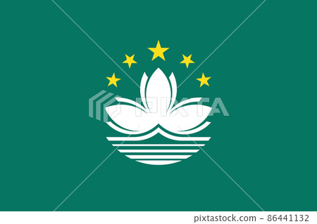 National Flag Macao Special Administrative Region of the People's Republic of China, Macau 86441132