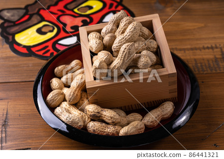 節分豆播種(Fukumasu 花生) 節分豆播種(Fukumasu 花生) 86441321