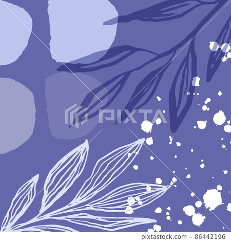 Minimalist purple abstract banner in very peri color. Minimalist purple abstract banner in very peri color. 86442196