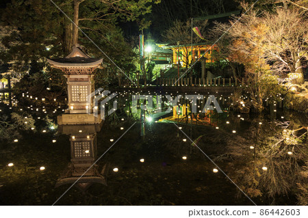 大峰山龍泉寺天川冬季物語 86442603