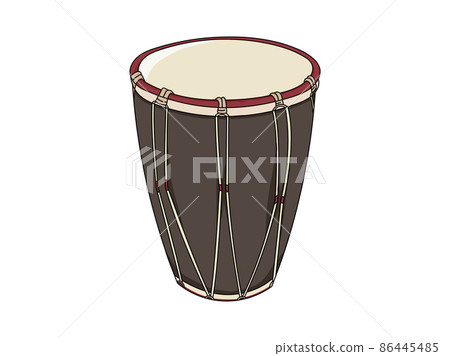 Indian traditional percussion instrument, doll Indian traditional percussion instrument, doll 86445485