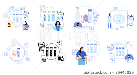 Egg cell collecting Egg cell collecting 86445829