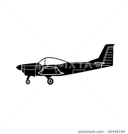Illustration Vector graphic of military plane Illustration Vector graphic of military plane 86446194