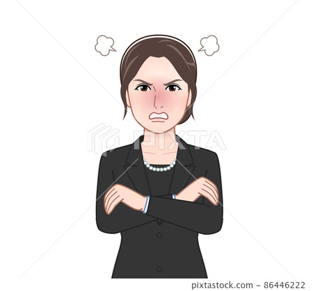 參加葬禮的女性 參加葬禮的女性 86446222