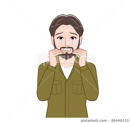 A man with a fine beard A man with a fine beard 86446310