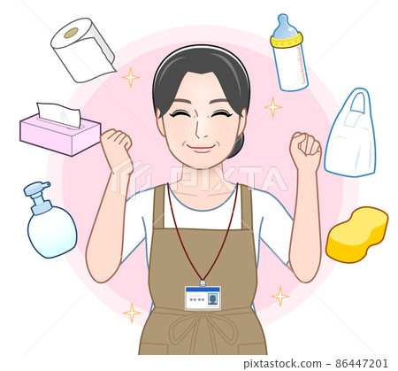 Hygiene products and women 86447201