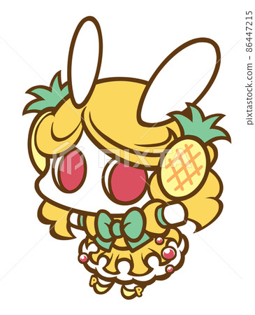 Pineapple girl 86447215