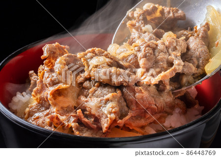 Image of beef bowl Image of beef bowl 86448769