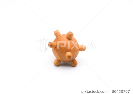 Massage tool with wooden protrusions Massage tool with wooden protrusions 86450707