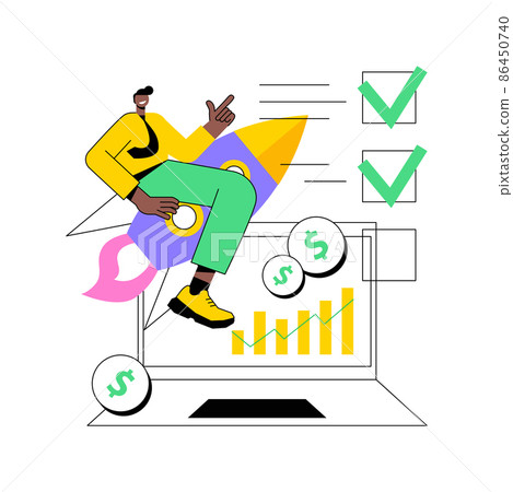 Demand planning abstract concept vector...-插圖素材 [86450740] - PIXTA圖庫