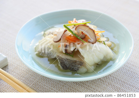 Cod vegetable ankake 86451853