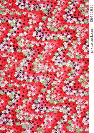 Flower pattern Japanese paper 86451933