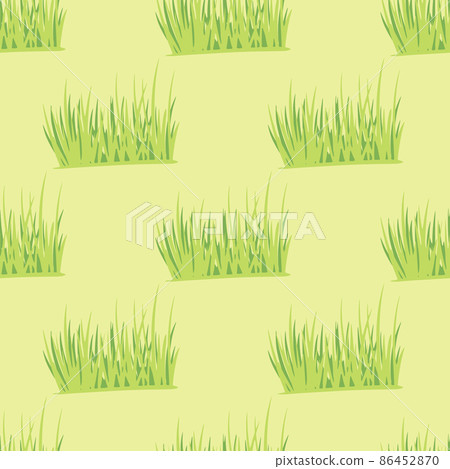 Grass seamless pattern. Background of lawn. 86452870