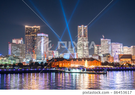 《Kanagawa》 Yokohama Minatomirai night view, date spot, night viewing 《Kanagawa》 Yokohama Minatomirai night view, date spot, night viewing 86453617