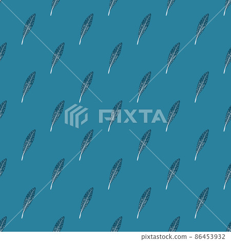 Feathers seamless pattern. Background feather of bird. Feathers seamless pattern. Background feather of bird. 86453932