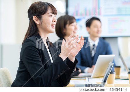 會議團隊商務辦公室商人 86454144
