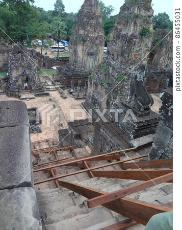 [世界遺產]吳哥考古複雜前環印度教寺廟 86455031