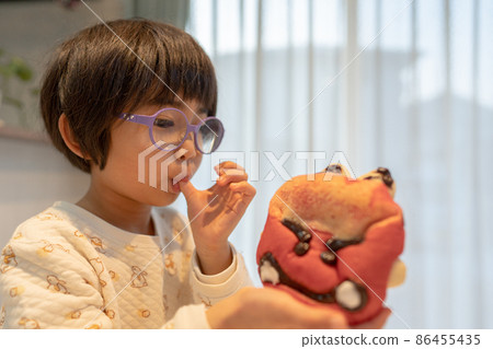 節分日兒童肖像 節分日兒童肖像 86455435