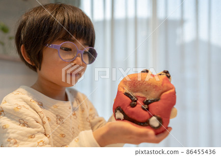 節分日兒童肖像 節分日兒童肖像 86455436