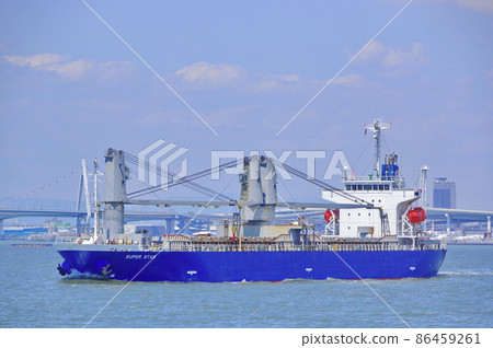散貨船離港 散貨船離港 86459261