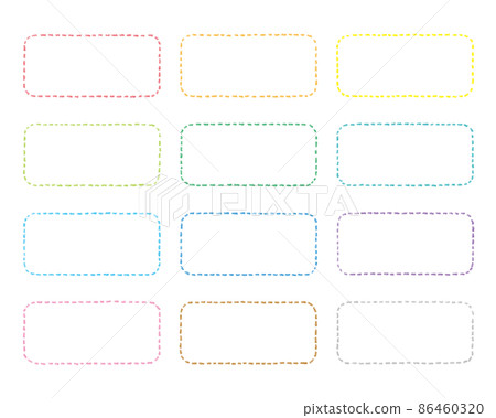 Crayon material set frame 86460320