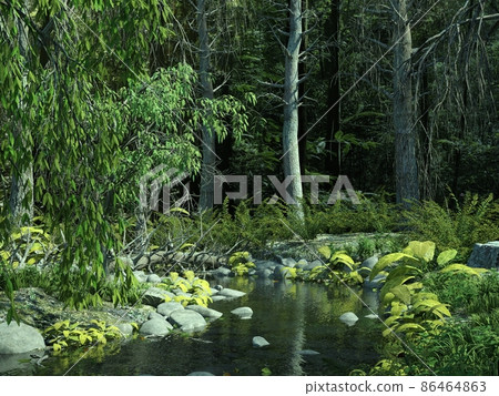 By the pond 86464863