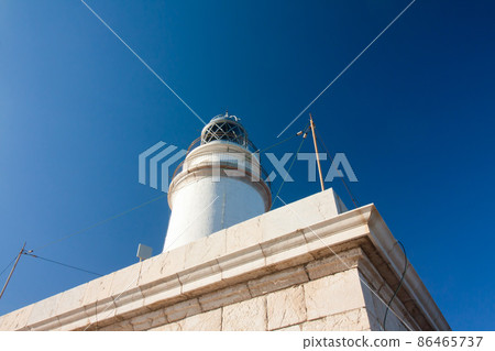 Lighthouse on Cap de Formentor on island Majorca, Balaeric Islands, Spain. 86465737