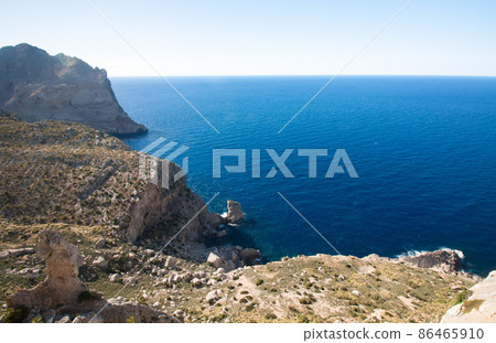 Cap de Formentor - beautiful coast of Majorca, Spain - Europe. 86465910