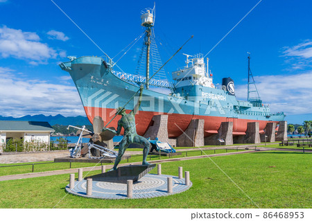 Whaling boat at Whale Beach Park, Wakayama Prefecture 86468953