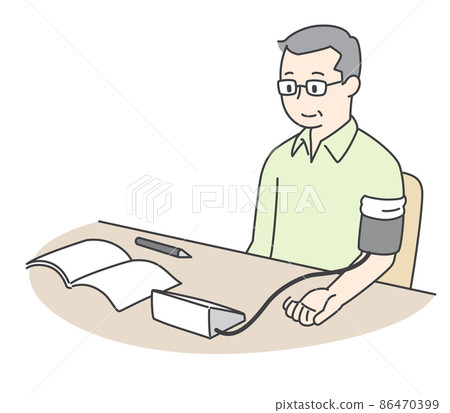 一個測量血壓的人 86470399