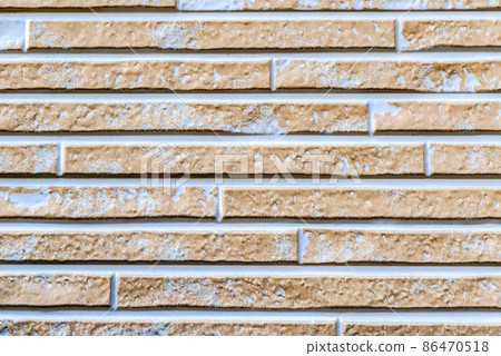 Stone pattern siding upholstered outer wall Yokohama 86470518