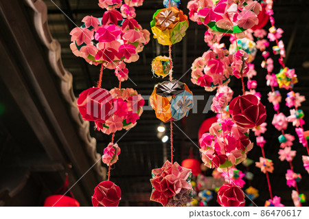 Setogura Museum, Chiyogami Tsurushi Kazari <Seto City, Aichi Prefecture> 86470617