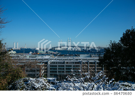 冬季可欣賞海港景色的希爾公園 86470680