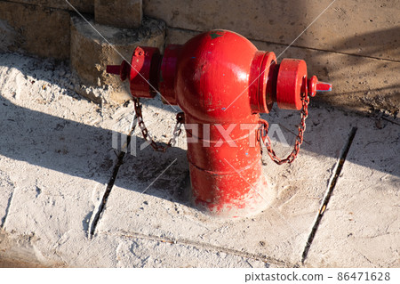 Dirty water supply point on ever street in the city Dirty water supply point on ever street in the city 86471628