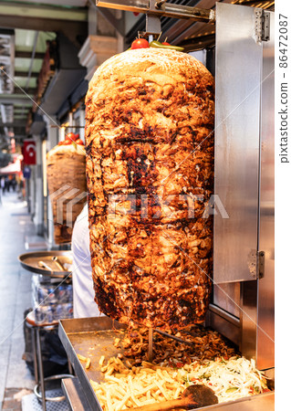 Turkish Doner Kebab Istanbul street food 86472087