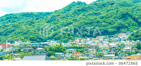 Ashiya city Yamate cityscape 86472868