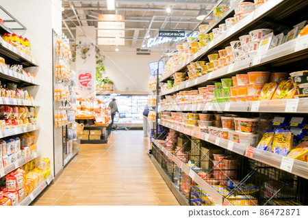 In a supermarket shop In a supermarket shop 86472871