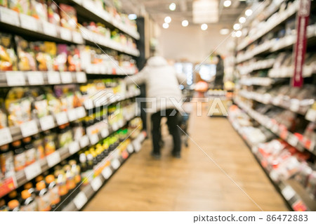 In a supermarket shop In a supermarket shop 86472883