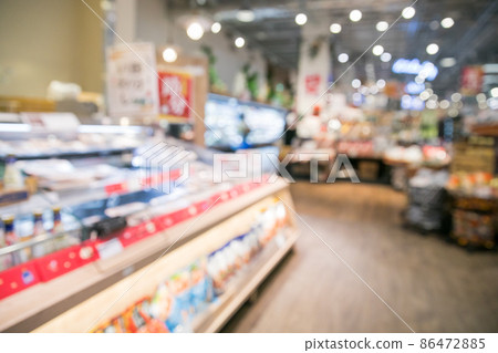 在一家超市商店 在一家超市商店 86472885