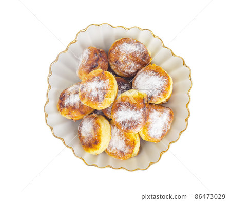 Sweet delicious curd buns. Photo Sweet delicious curd buns. Photo 86473029
