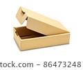 Brown paper box 86473248