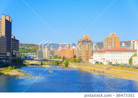 Takarazuka city skyline 86473381