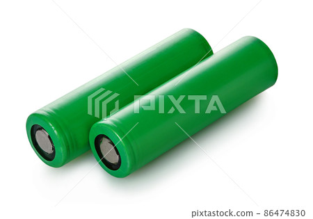batteries on a white isolated background batteries on a white isolated background 86474830