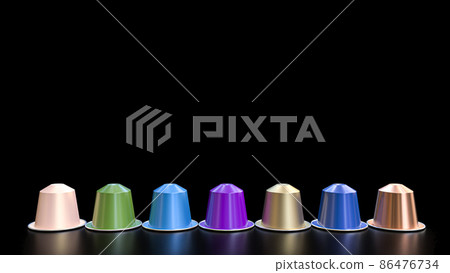 capsules for nespresso coffee machines. 86476734