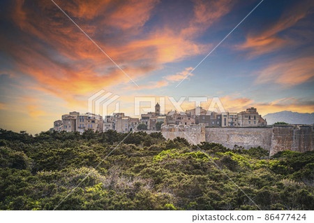 view of the city of Bonifacio 86477424