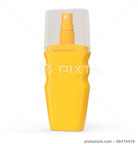 Orange sunscreens bottle or sunblock cream tube isolated on white background. 3d render concept remedy of sun and ultraviolet skincare protection Orange sunscreens bottle or sunblock cream tube isolated on white background. 3d render concept remedy of sun and ultraviolet skincare protection 86478459