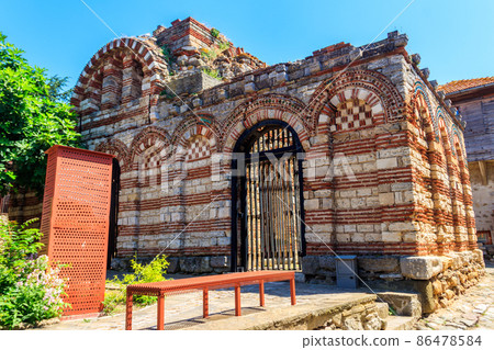 Church of the Holy Archangels Michael and Gabriel in the old town of Nessebar in Bulgaria Church of the Holy Archangels Michael and Gabriel in the old town of Nessebar in Bulgaria 86478584