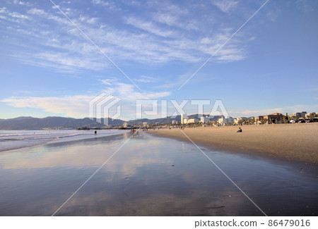 Santa Monica beach Santa Monica beach 86479016