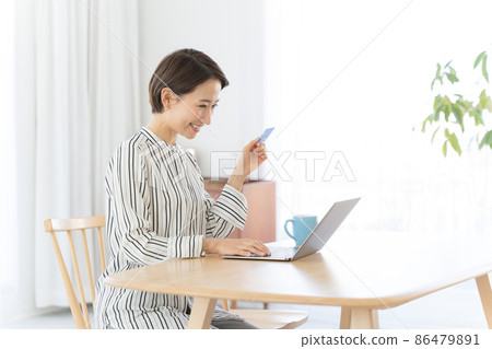 Credit card PC Female 40s 86479891