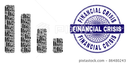 Descending Bar Chart Fractal Composition of Descending Bar Chart Items and Grunge Financial Crisis Round Guilloche Stamp Descending Bar Chart Fractal Composition of Descending Bar Chart Items and Grunge Financial Crisis Round Guilloche Stamp 86480243